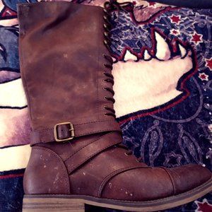Target Lace Up Brown Boots